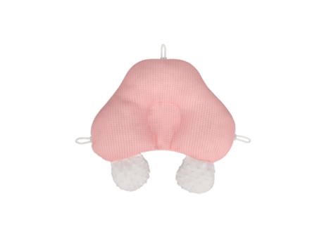 Almofada Em Forma De Cabeça De Criança Anti-Deflexão 0-3 Anos Almofada Cor-De-Rosa-Única TAITO