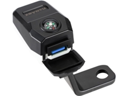 Carregadores Usb Conectados Para Telefone De Moto Com Carregamento Rápido E Botões Integrados Motos Elétricas
