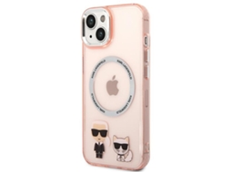 Capa Rígida Karl Lagerfeld Para Iphone 14 Plus 6.7 Para Magsafe Alumínio