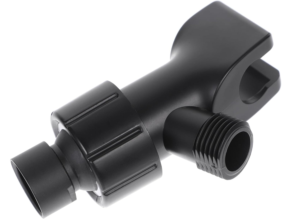 Suporte para Chuveiro de Banheiro Adorainbow em ABS Preto, com Alta Capacidade de Carga e Fácil Instalação