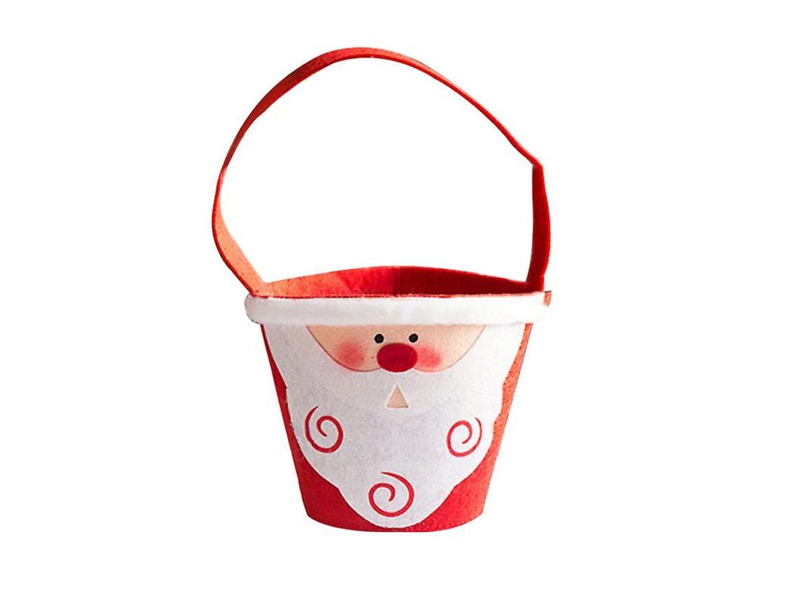 1Pcs Balde de Decoração de Natal ALLINLESS