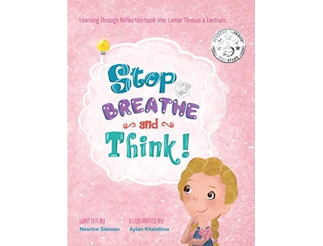 Livro Stop Breathe and Think Lemar Throws a Tantrum de Nesrine Sleiman (Inglês)