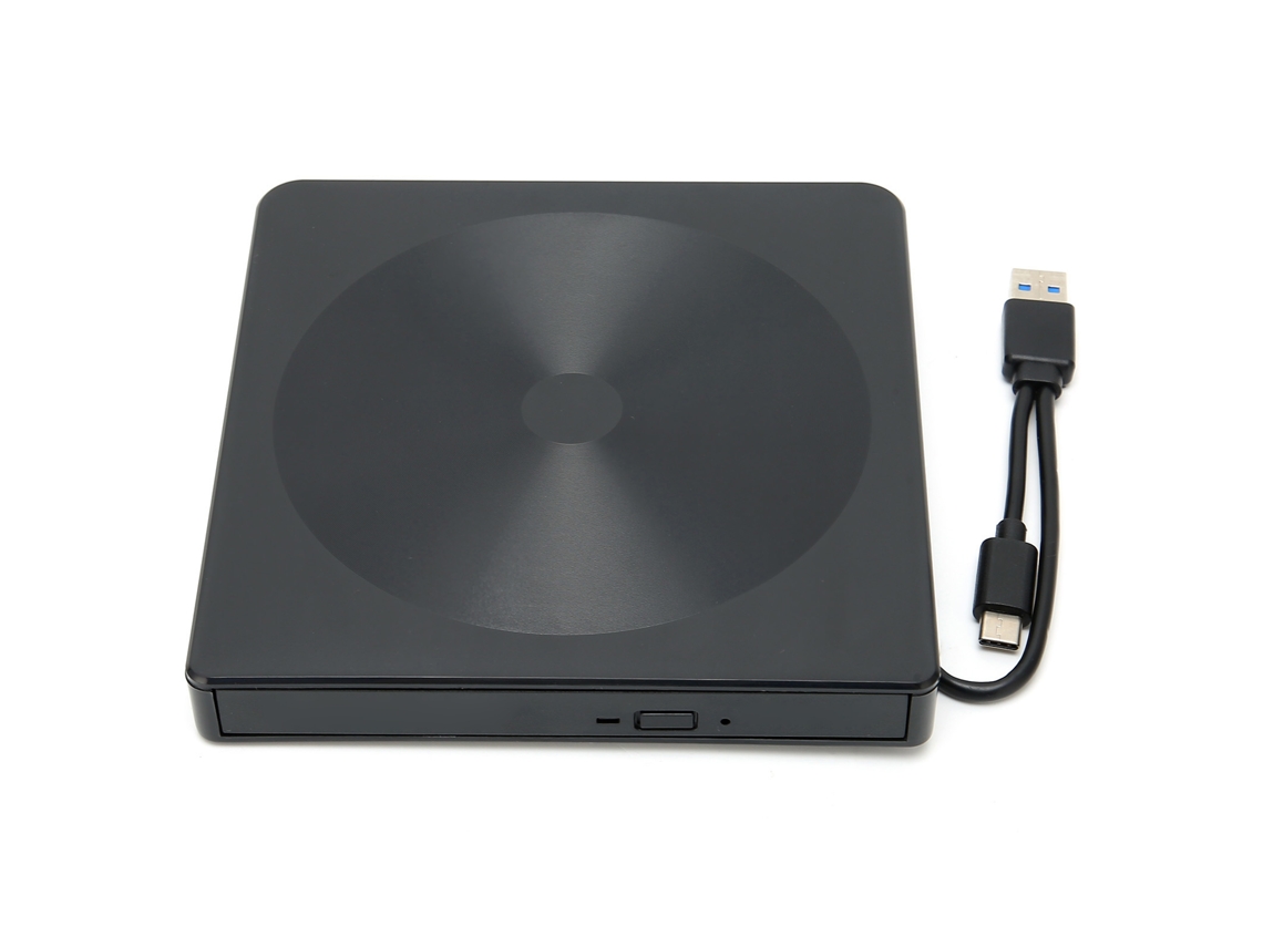 Unidade De Cd Dvd Externa Maiwo K523 Silenciosa De Alta Velocidade Com Interface Dupla Gravador De Disco