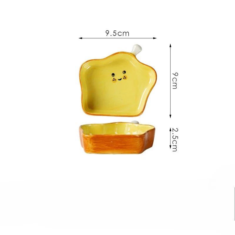 Molheira de Cerâmica em Formato de Desenho Animado para Uso Doméstico. MDUG (estilo D)
