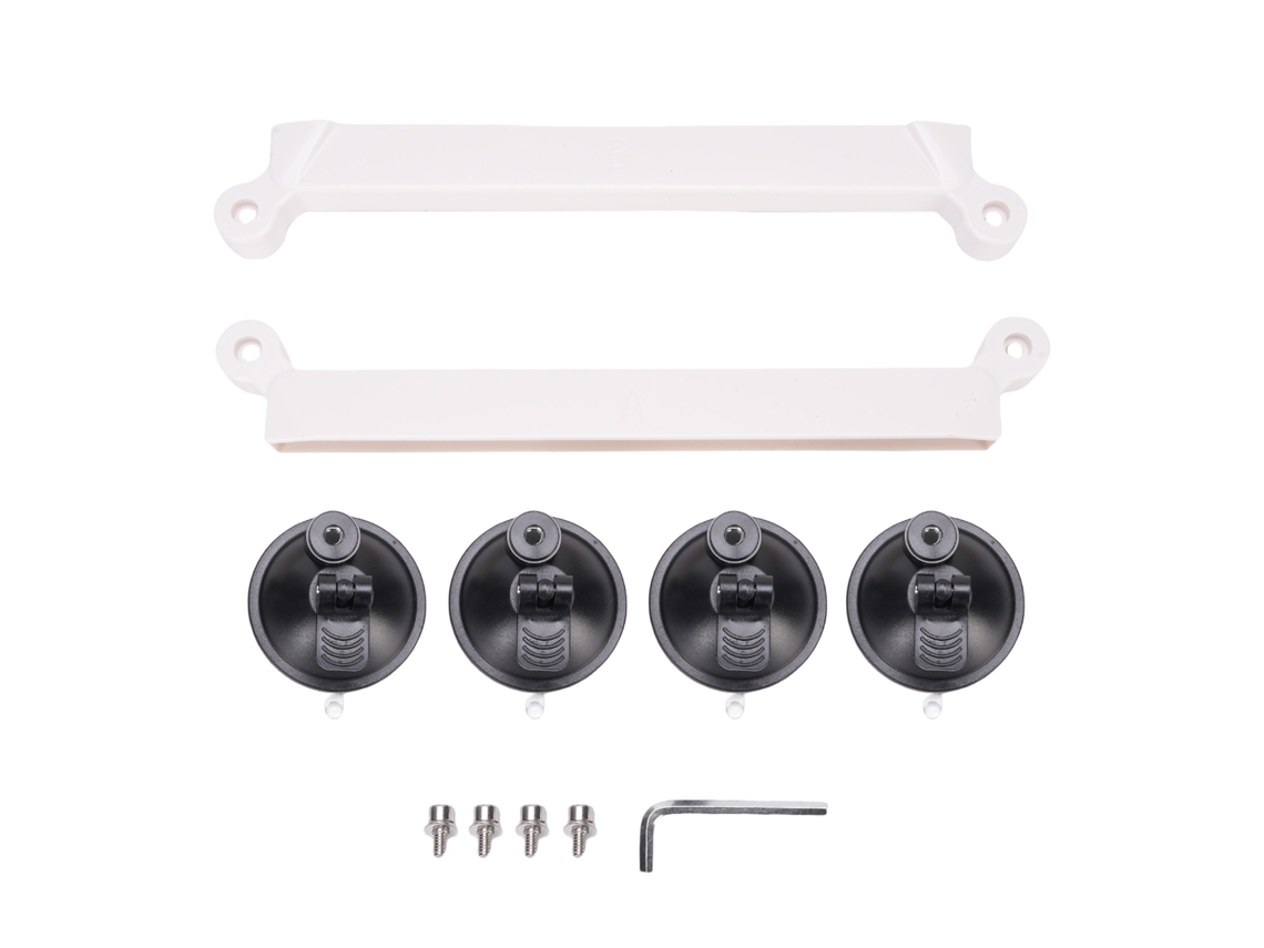 Laxiscreed Suporte Veicular Para Antena De Mini Disco Com Fixação Por Sucção Fácil De Remover