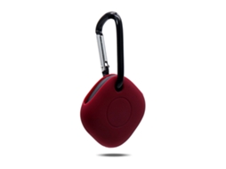Capa Portátil Fivela Para Samsung Galaxy S Silicone Vermelho