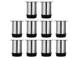 Pés Para Móveis, 8 Peças, 80 Mm, Ajustáveis, Para Móveis