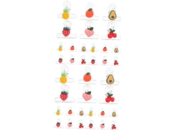 Conjunto De 60 Alfinetes Para Saco De Alimentos, Com Design Animado, Ideais A Cozinha E Manter Lanches