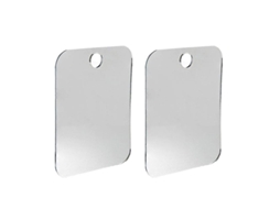 2pcs Espelho De Banheiro Allinless