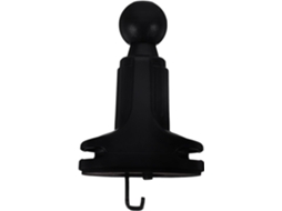 Suporte Para Celular Veicular Com Clipe, Em Abs E Aço.