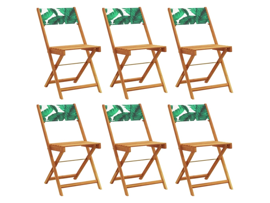 Folding Chair, Folding Chairs Vidaxl Verde Madeira (n/a)
