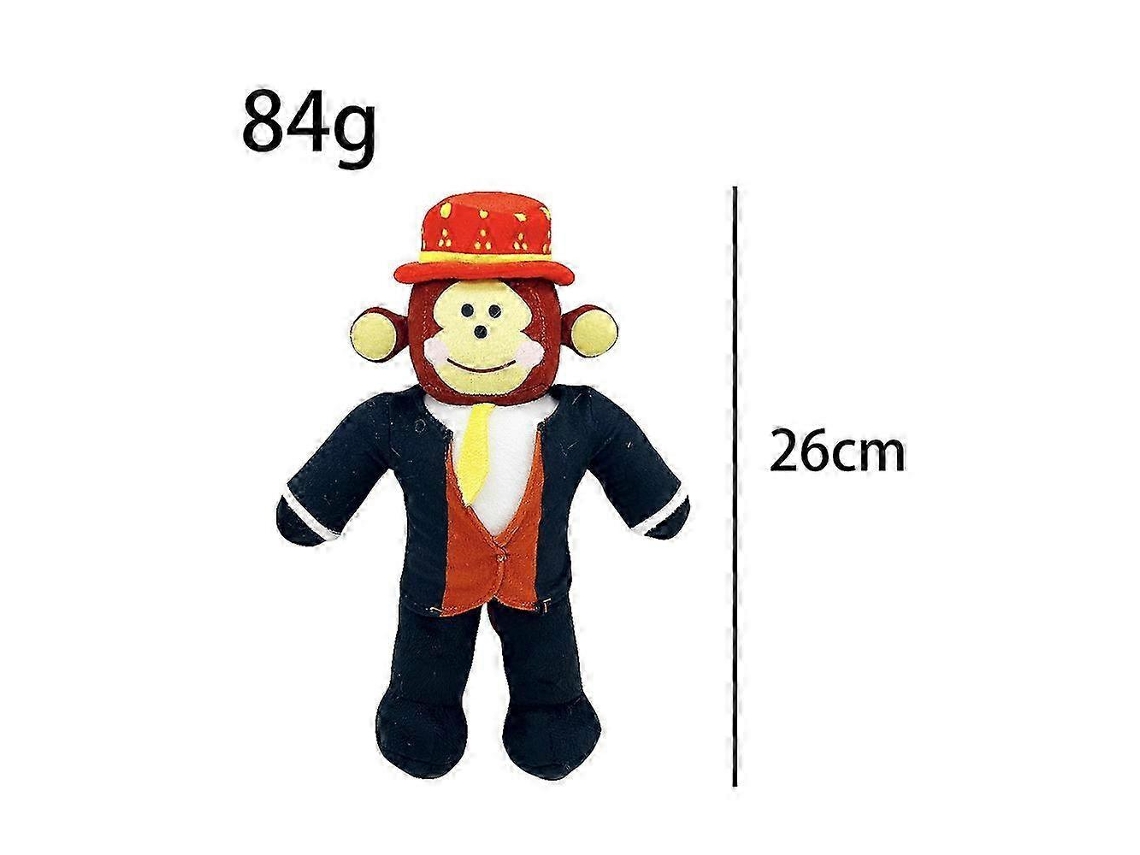 Pelúcia De Macaco De Terno, Macia E Resistente, Para Brinquedo E Decoração