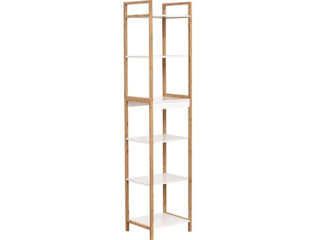 Móveis Com 6 Prateleiras De Mdf Estrutura De Bambu TENDANCE