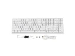 Aetheria teclado Mecânico 108 Teclas Switch Linear Rgb 3 Modos Wireless Bluetooth 2.4g Type C Wired para Harmony os