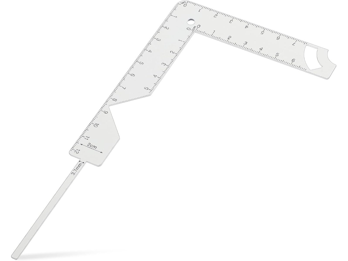 Corrente Mikinona em metal marrom, design simples e funcional para camadas de livros e álbuns de recortes.