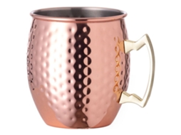 Caneca Vintage Rose Gold 500ml (aço Inoxidável) Kikasa