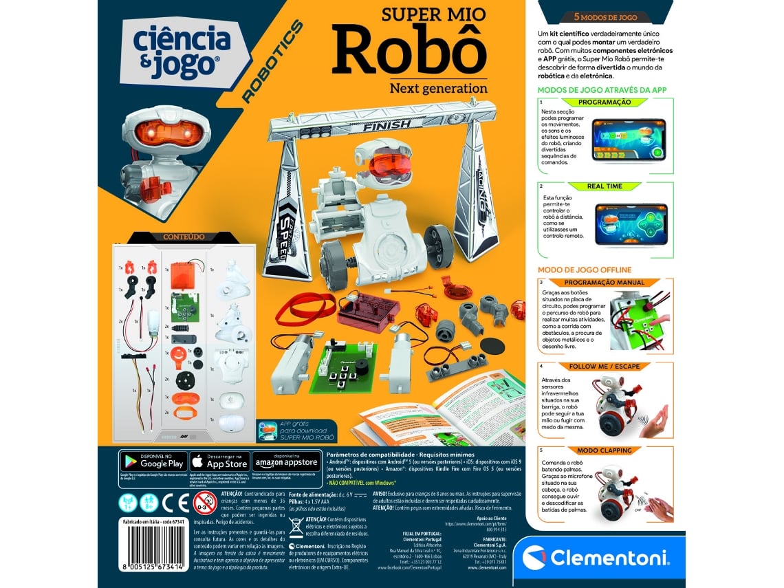Super Mio Robô – Clementoni PT