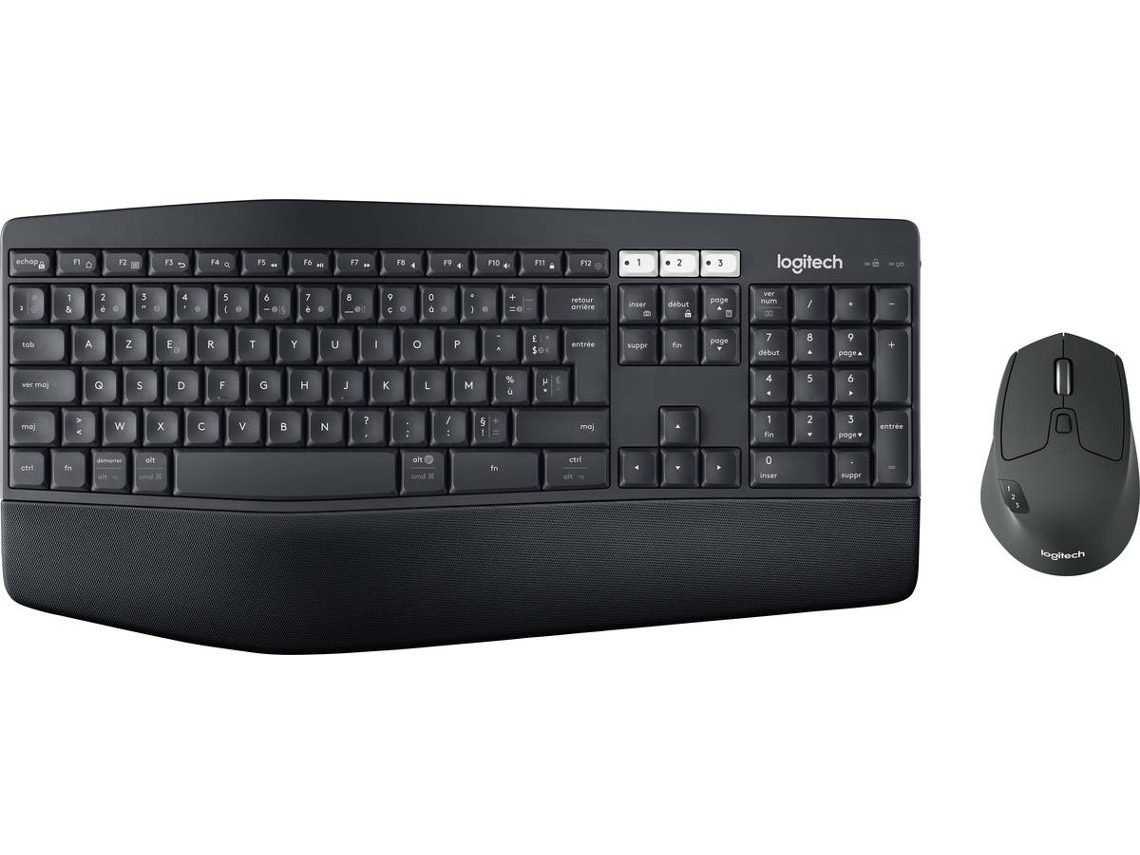 Teclado LOGITECH MK850 (Wireless - Layout Belga - Teclado Numérico)