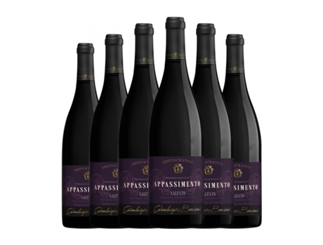 Vinho ENOITALIA Enoitalia. Aristocratico Appassimento Passito Salento (0.75 L - 6 Unidades)