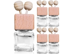 Pacote Com 5 Unidades De 10ml, Difusor De Fragrâncias Para Casa Recarregável Com Clipe.