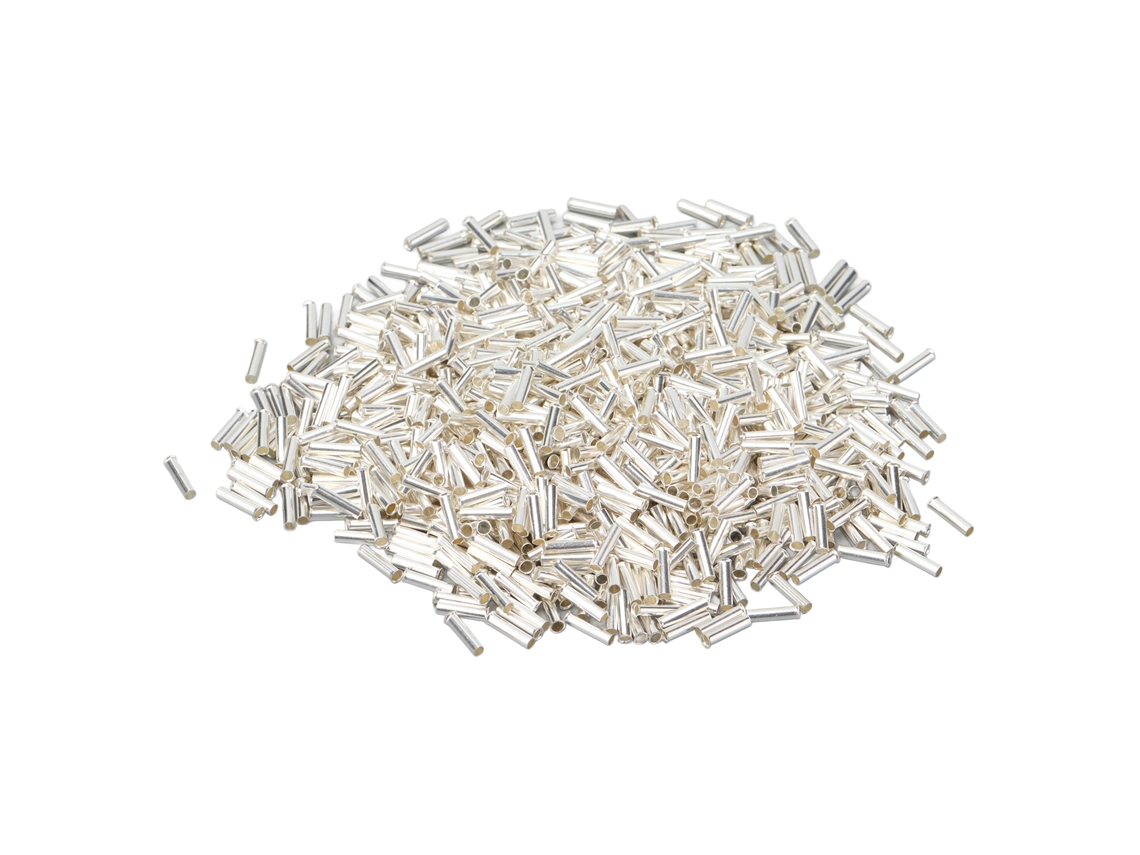 Kit de 1000 ferrulas AWTS, de cobre, conexão terminal, resistente à oxidação, EN2508 | S/MARCA