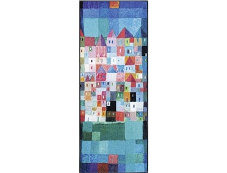Tapete WASH + DRY (75 x 190 - Poliamida - Azul)