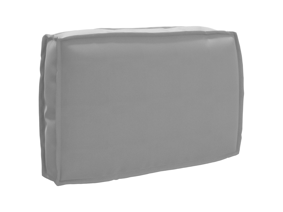 Conjunto 1 Almofada Vidaxl Cinzento Oxford (60 X 40 X 12 Cm)