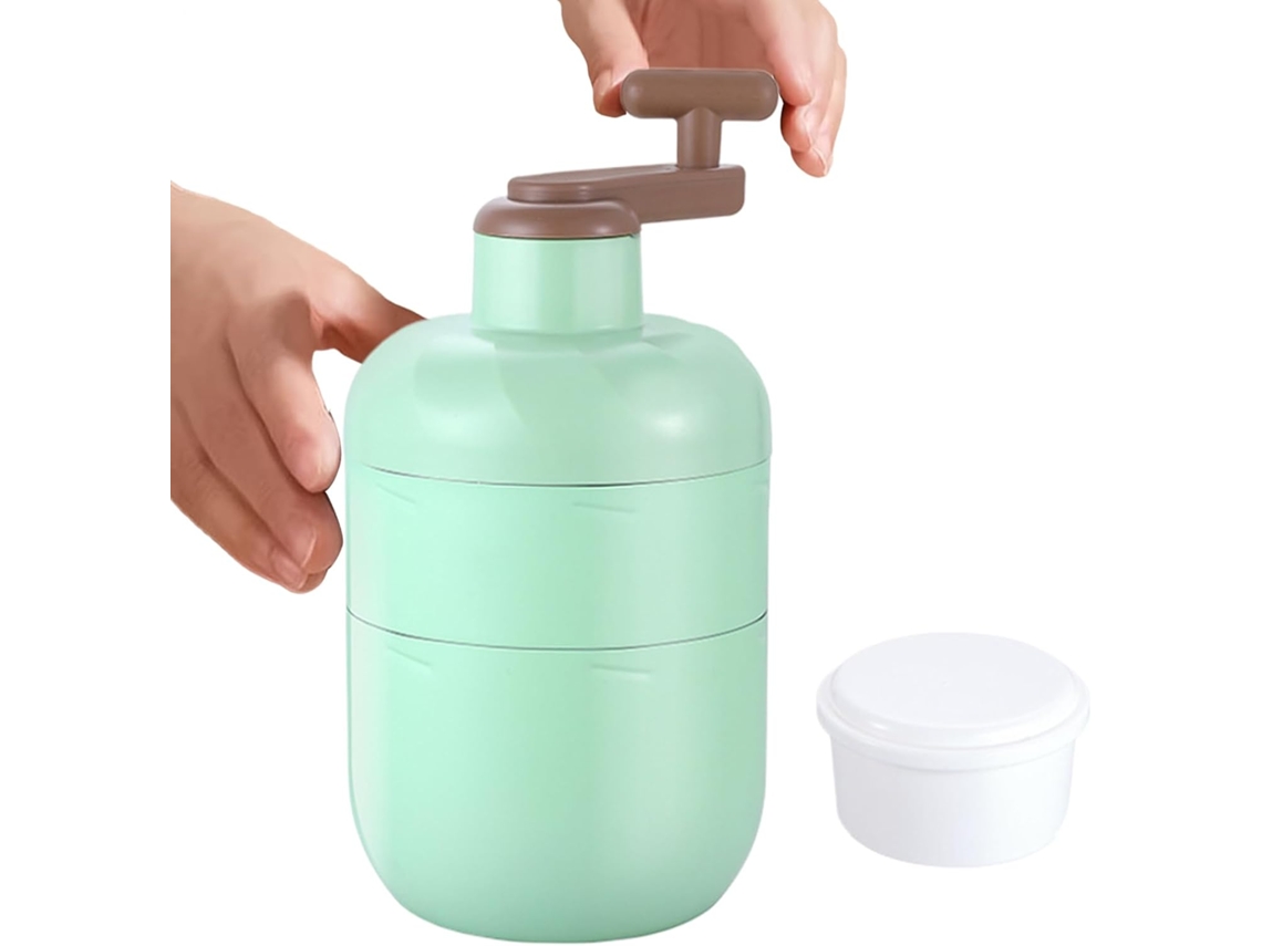 Triturador De Gelo, Máquina De Gelo Com Manivela Manual | Aparelho Portátil Em Aço Inoxidável Para Gokoco