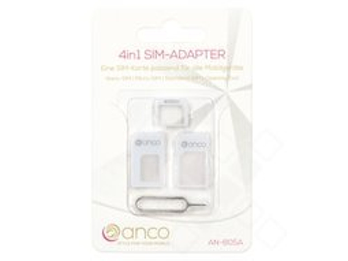Adaptador Sim Anco com Porta-Cartões