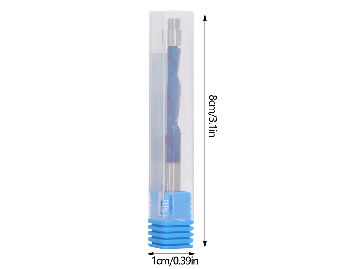 Laxiscreed Canhão De Corte Para Cnc Com Encaixe De 1/4" Para Aços Rápidos E Descarte De Ponta