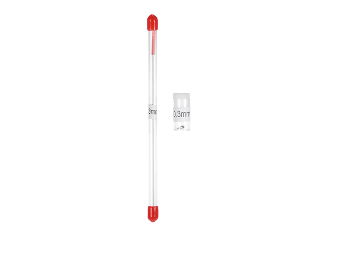 Agulha de 0,3 mm e agulha de reposição para acessórios de aerógrafo, ferramentas de pintura e manutenção.
