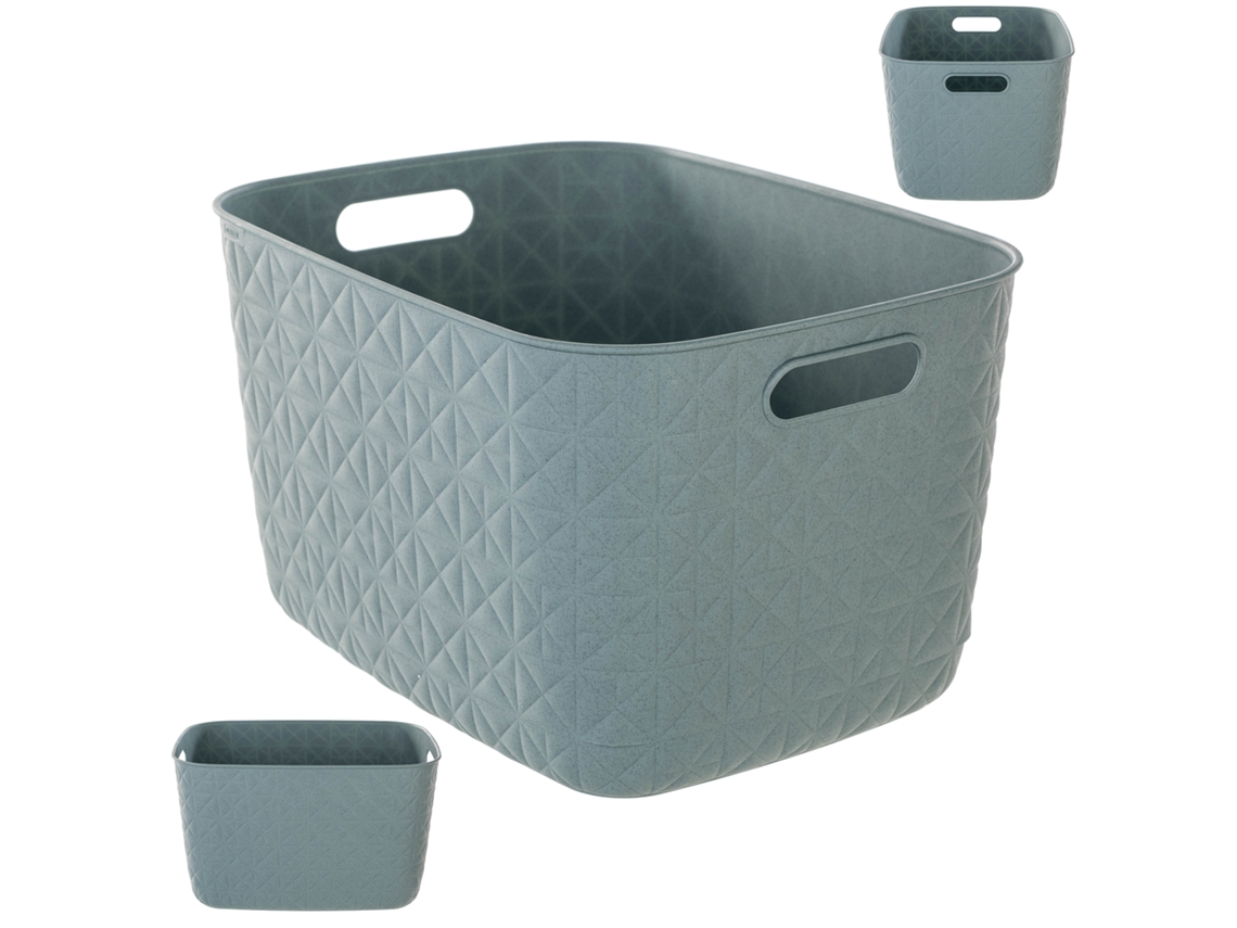 Caja Contenedor Cesta Organizador Curver Softex Caja Organización 19l Kadax