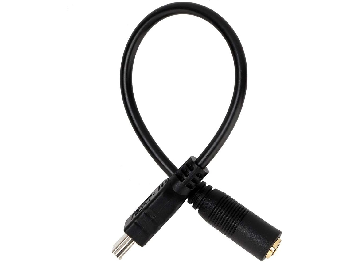 Cabo Adaptador Mini Usb Para Microfone De 3,5 Mm Com Celulares Para Dispositivos Compatíveis
