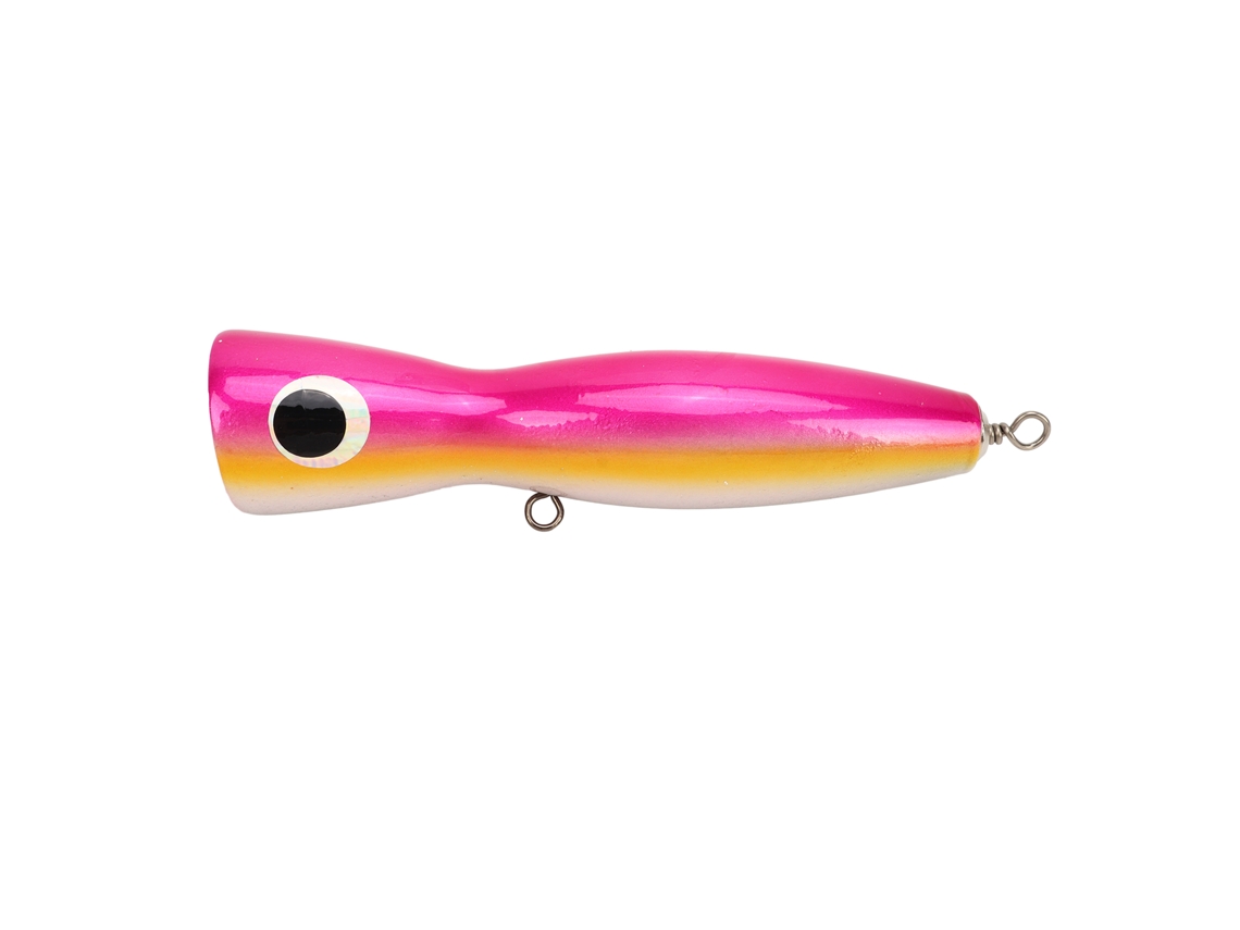 Isca De Madeira Big Popper 18cm 120g Para Peixes