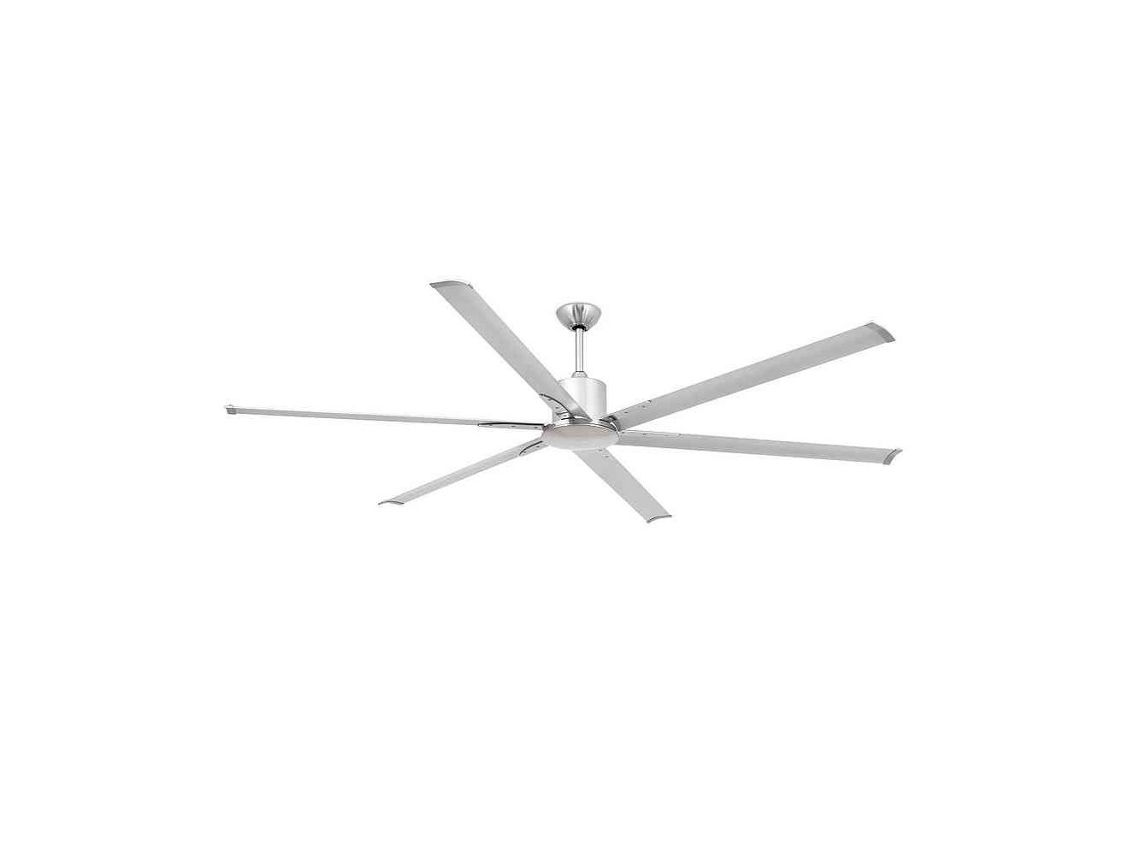 ANDROS ventilador DC extra grande controle remoto de níquel 6 velocidades FARO