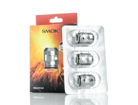 Resistores Tfv Mini V2 A2 0,20 Ohm Pacote 3 Unidades SMOK (Produto Sem Nicotina)