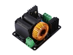 Laxiscreed Zvs Tesla Coil Com Driver Flyback E Gerador Marx Para Experimentos Elétricos