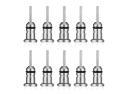 Plug Antipoeira 3.5mm Universal Cinza LAXISCREED