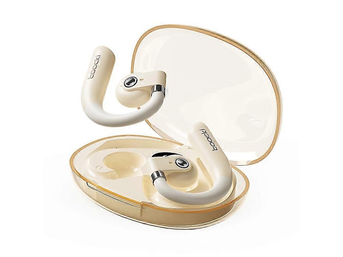 Fones De Ouvido Bluetooth Sem Fio Toocki Tq Ej13 Com Tela Digital Aberta, Driver Ows De 16 Mm, Fones De Ouvido Esportivos. Ly Ebike