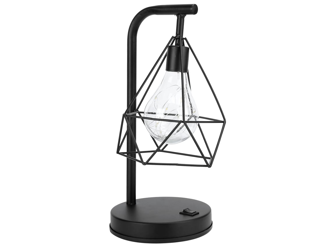 2026 lâmpada de Mesa de Ferro Forjado com Led, Luz Noturna de Quarto, Decoração para Bar, Presente