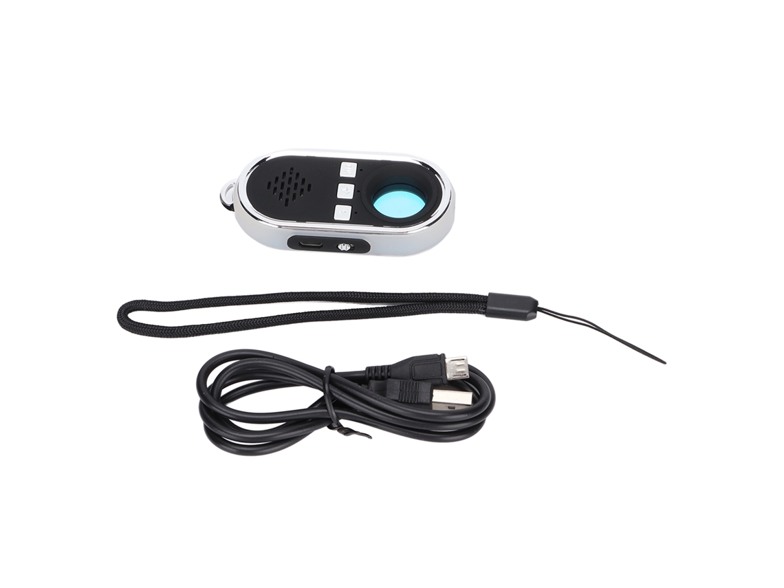 Detector de Câmera Mini S200 com Lanterna Mali