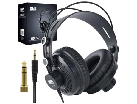 DNA HD 777 Auscultadores de Estúdio Semiabertos, DNA Professional