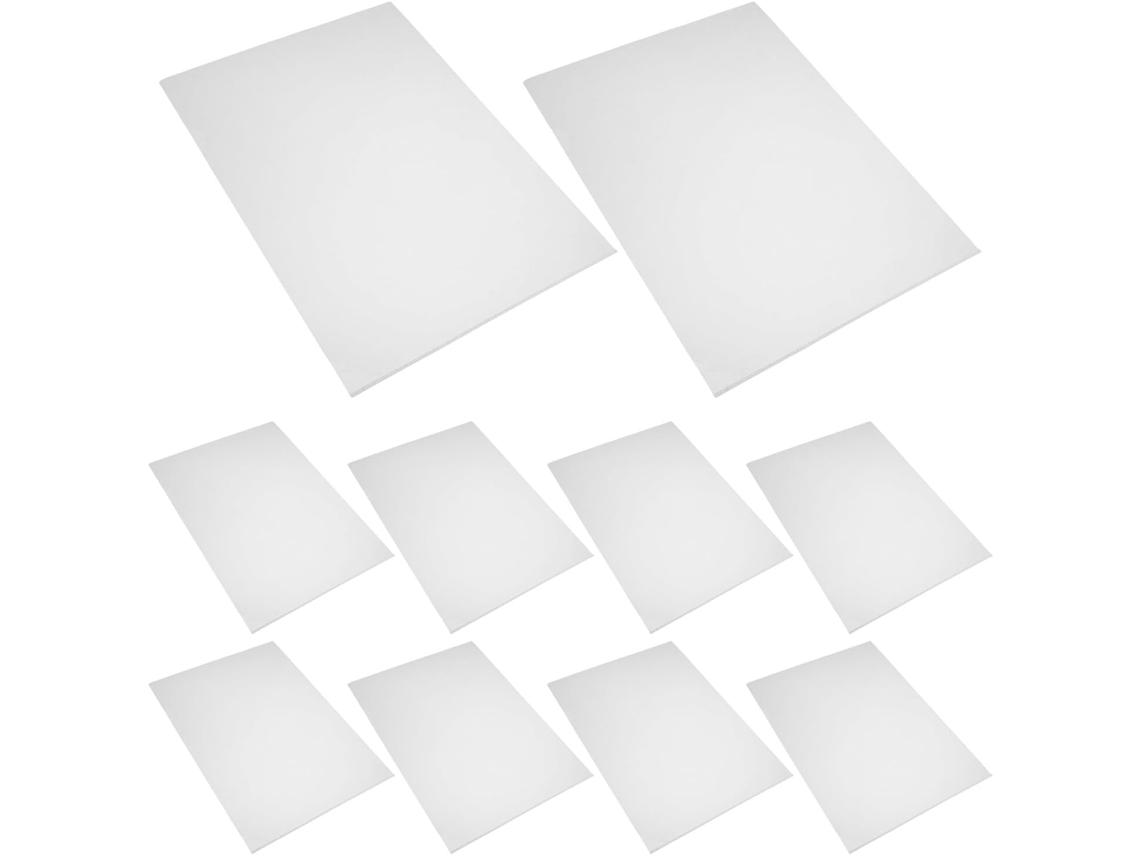 Capas Protetoras Para Partituras, 50 Unidades, Plástico