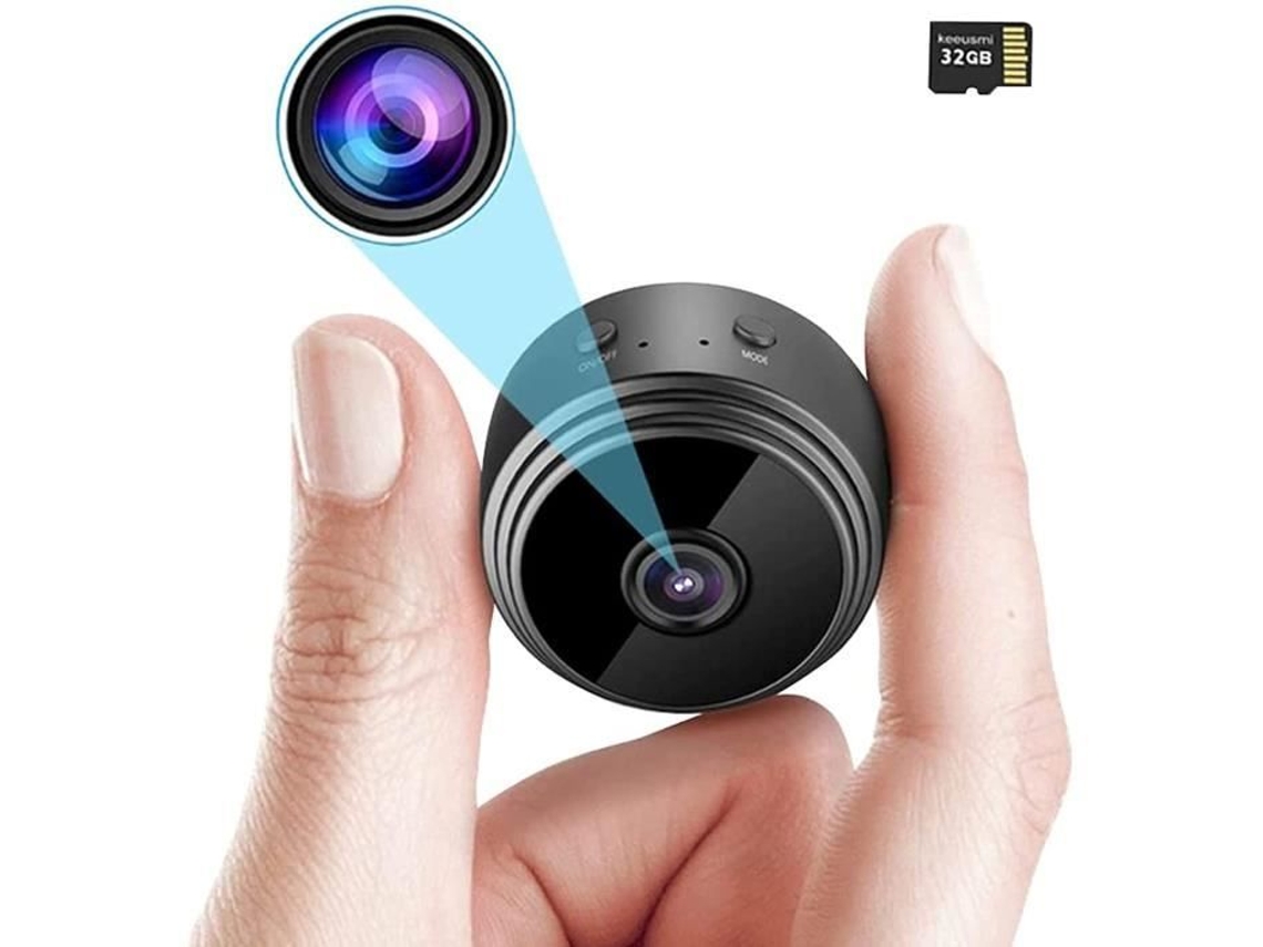 Câmera Espiã Hd 1080p, Câmera Espiã Sem Fio, Micro Câmera Espiã Com Sensor De Movimento, Visão Noturna 292