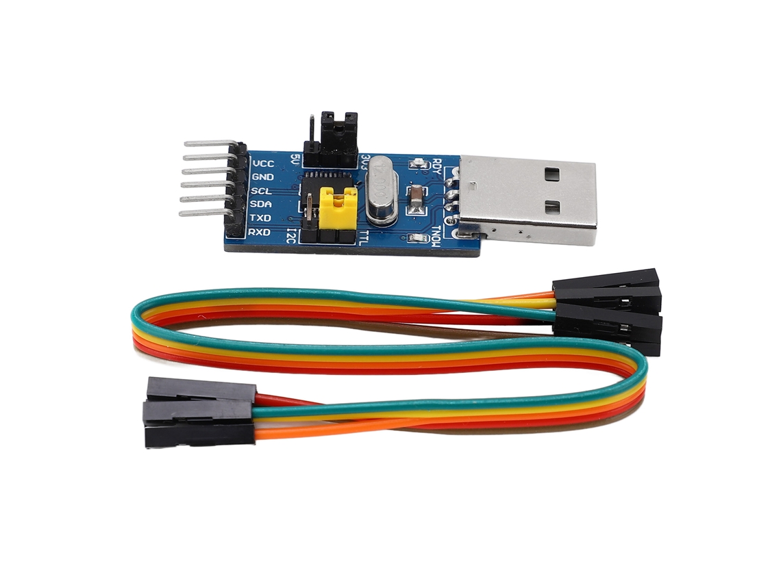 Adaptador USB para I2C, UART, TTL com Cabo Ponte