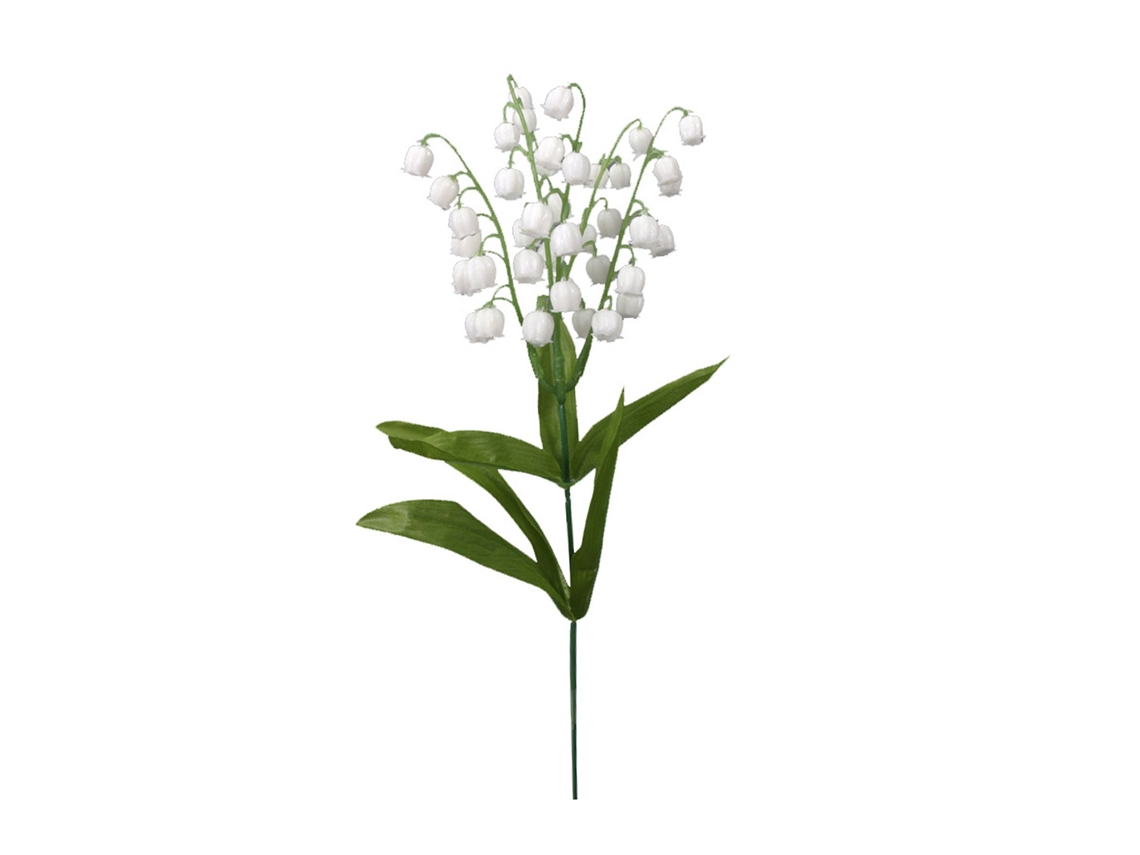 Flores Decorativas De Lírio Do Vale Artificial Decoração Residencial 35cm