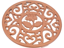 Suporte Tripé Robusto Em Ferro Fundido Com Design Rústico Para Panelas Quentes E Bules De Chá, Ideal Para Cozinhas E