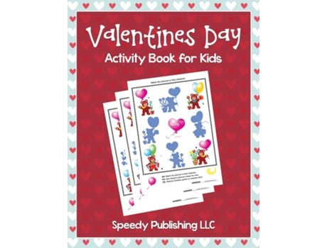 Livro Valentines Day Activity Book For Kids De My Day Books (inglês)