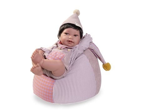 Boneca recém nascida Pipa Circus 42 cm Antonio Juan