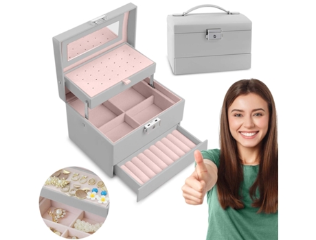 MS-704 Joalheiro Massido em Cinza - Elegância e Estilo